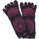 GAIAM Grippy Yoga Socks - Pink, Small/Medium - Pink