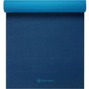 MARINEBLAU/BLAU Yogamatte Premium zum Wenden - Marineblau/Blau