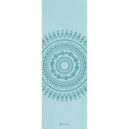 GAIAM MARRAKESH Yoga Mat Premium - светло синьо с мотив на медальон