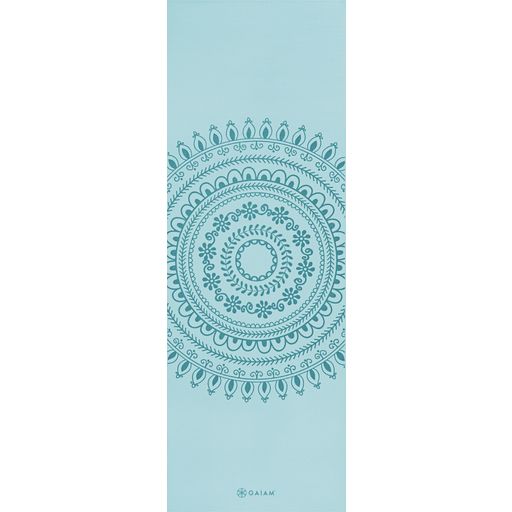 GAIAM Tapis de yoga MARRAKECH - Bleu avec motif
