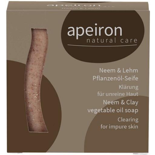 Apeiron Ayurvedic Soap Neem & Clay - 100 g