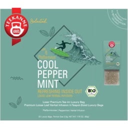 TEEKANNE Organic Luxury Bag Cool Peppermint
