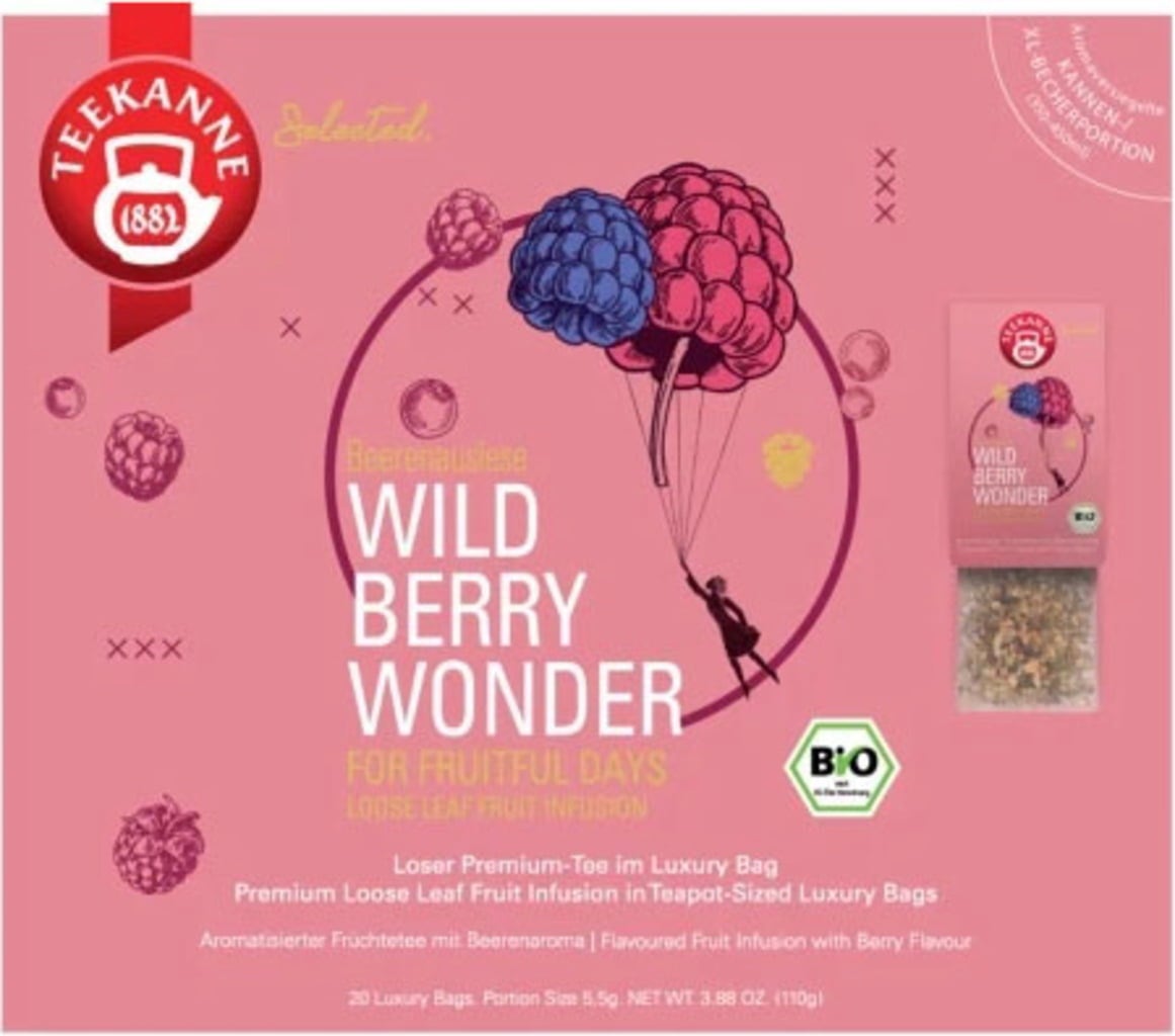 TEEKANNE Bio Luxury Bag  Wild Berry Wonder