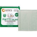 Solara Solid Dish Soap - Mint - cube shape