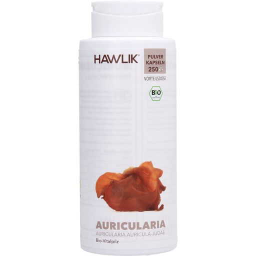 Auricularia Powder Capsules Organic - 250 Capsules