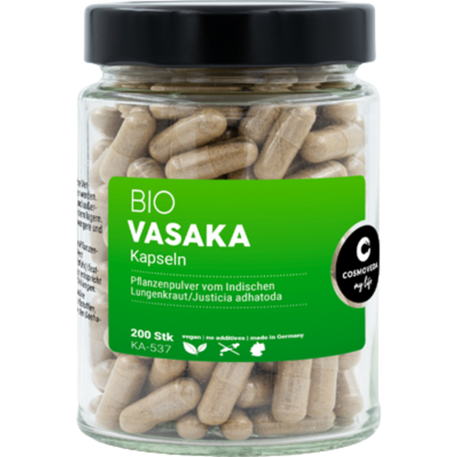 Cosmoveda Organic Vasaka Capsules - 200 Capsules