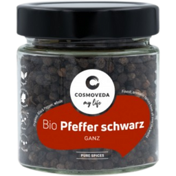 Cosmoveda Organic Black Pepper, whole - 100 g