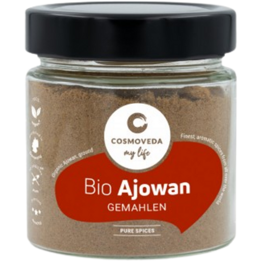 Cosmoveda Organic Ajwain, Ground - 80 g