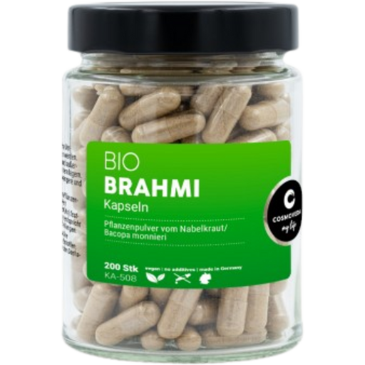 Cosmoveda Organic Brahmi Capsules - 200 Capsules