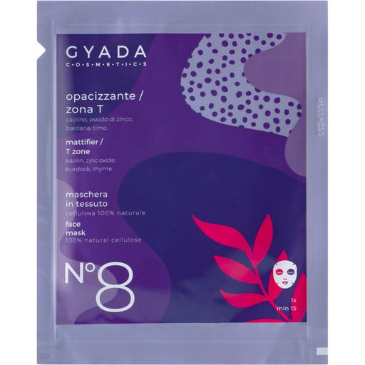 GYADA Cosmetics Матираща лист-маска за T-зона - 15 ml