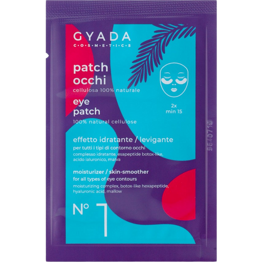 GYADA Cosmetics Хидратираща лист-маска за очите №1 - 5 ml