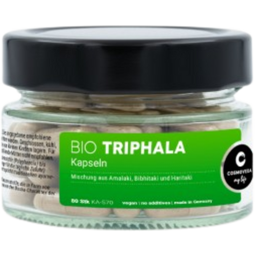 Cosmoveda Organic Triphala Capsules - 80 Capsules