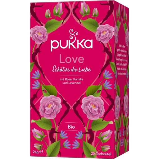 Pukka Love Bio-zeliščni čaj - 20 k.