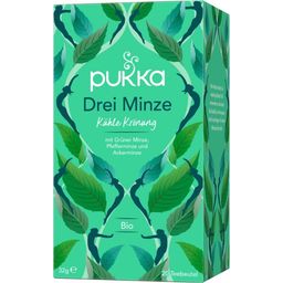 Pukka Three Mint Organic Herbal Tea - 20 piezas