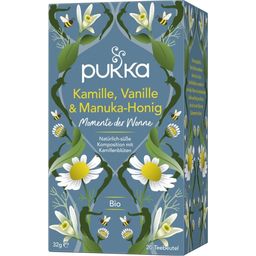 Chamomile, Vanilla & Manuka Honey Organic Herbal Tea - 20 Pcs