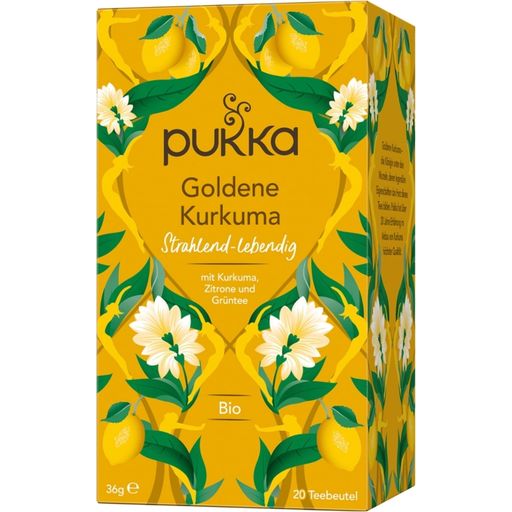 Pukka Goldene Kurkuma Bio-Kräutertee - 20 Stück