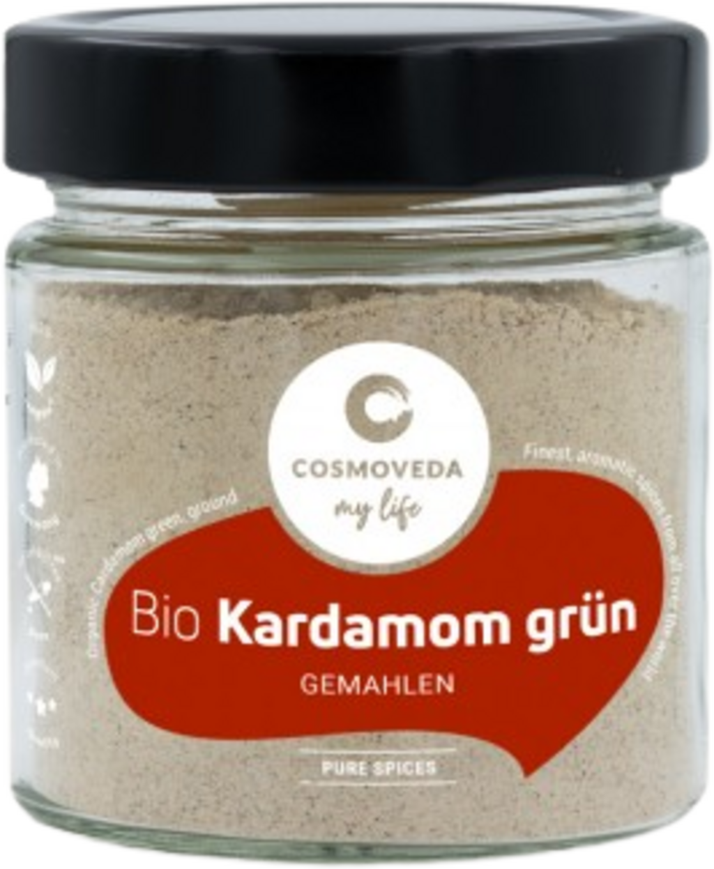Cosmoveda Kardamom grün gemahlen BIO