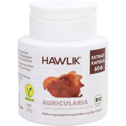 Hawlik Extrait d'Auricularia Bio en Gélules - 60 gélules