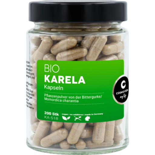 Cosmoveda Organic Karela Capsules - 200 Capsules