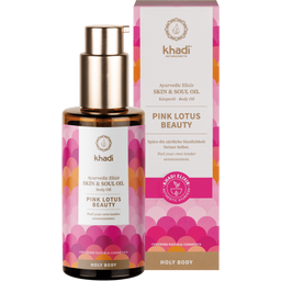 Khadi Holy Body Olio Corpo Pink Lotus Beauty - 100 ml