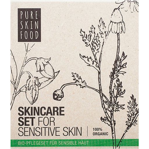 Pure Skin Food Pflegeset für empfindliche Haut Bio - 1 Set