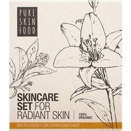 Pure Skin Food Organic Skincare Set For Radiant Skin - 1 kit
