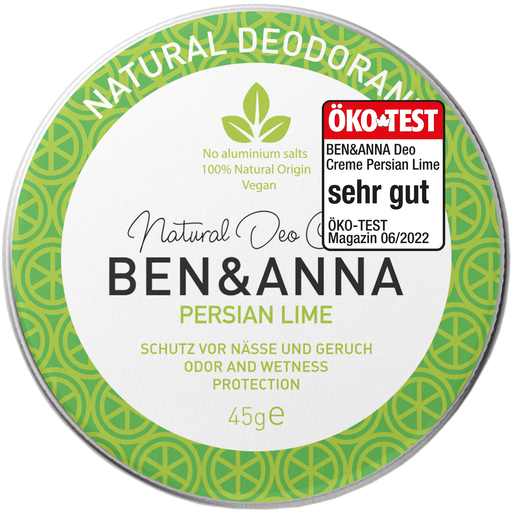 BEN & ANNA Natural Deo Cream - Persian Lime