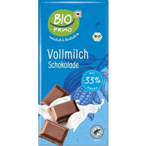  Tablette de Chocolat Bio - Lait - Chocolat au lait 