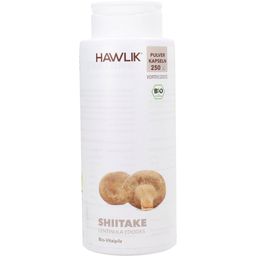 Hawlik Proszek Shiitake, kapsułki, bio - 250 Kapsułki