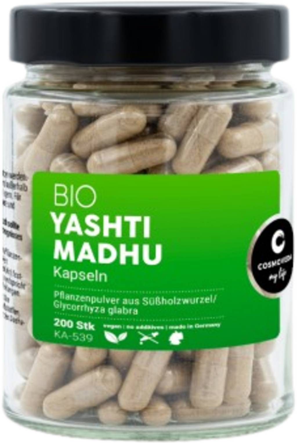 COSMOVEDA Yashtimadhu in Capsule BIO - 200 pz.