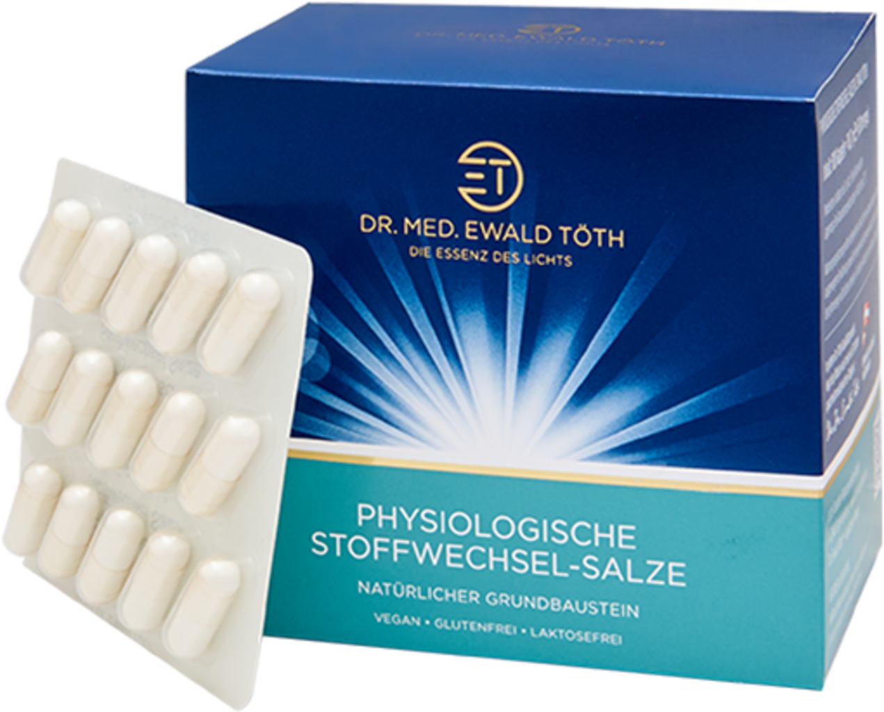 Dr. Ewald Töth® Physiological Metabolism Salts - 180 Capsules