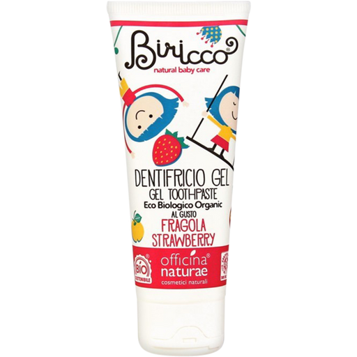 Biricco Strawberry-flavoured Toothpaste for Kids - 75 ml