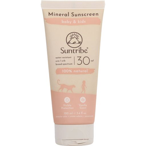 Suntribe Naturkosmetik Kids Mineral Sunscreen SPF 30 - 100 ml