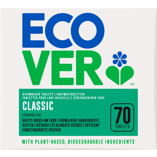 ecover Classic Dishwasher Tabs - 70 Pcs