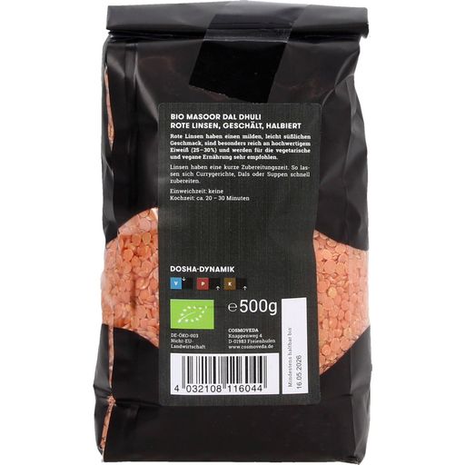 Cosmoveda Organic Masoor Dal Red Lentils - 500 g