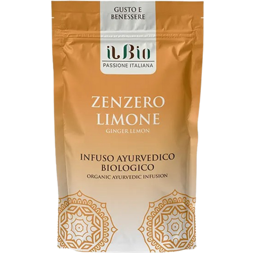 ilBio Organic Ayurveda Tea with Lemon & Ginger - 40 g