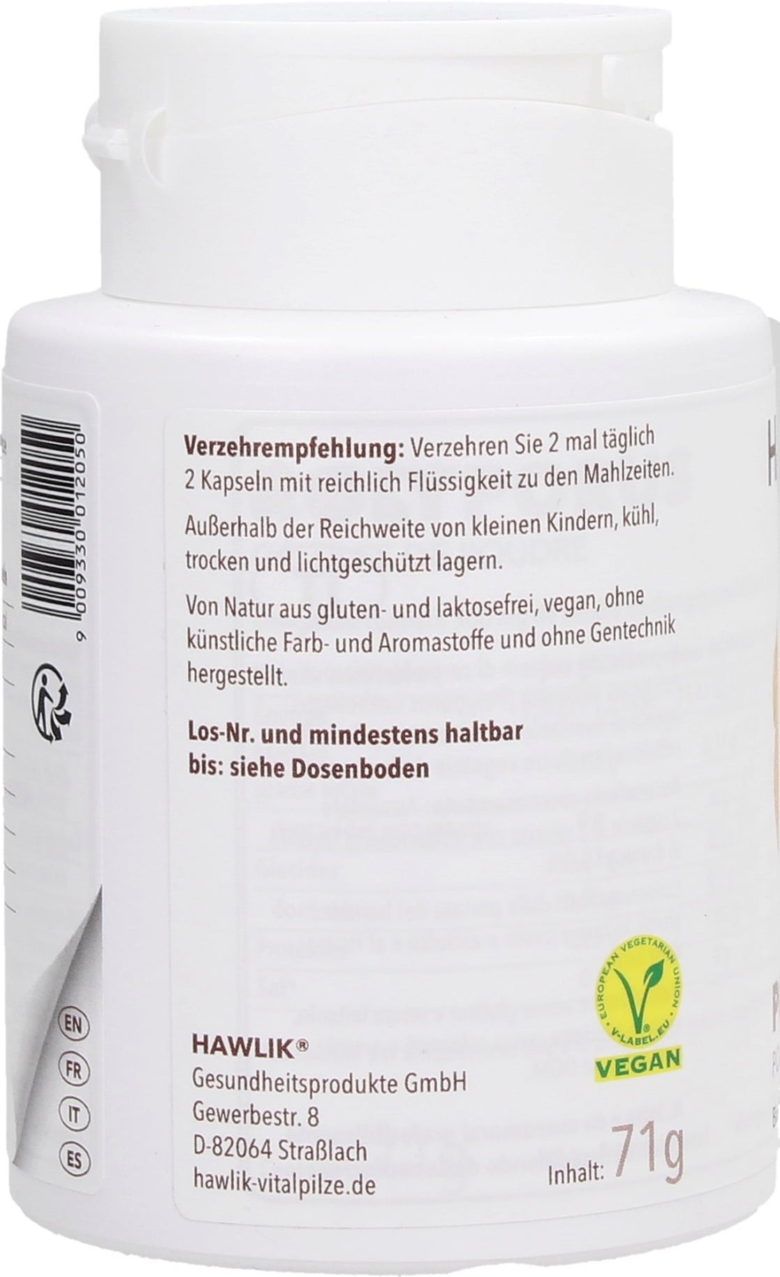 Hawlik Polyporus Bio en Poudre - Gélules - 120 gélules