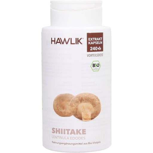 Shiitake Extract Capsules, Organic - 240 Capsules