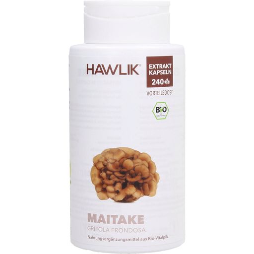 Maitake Extract Capsules, Organic - 240 Capsules