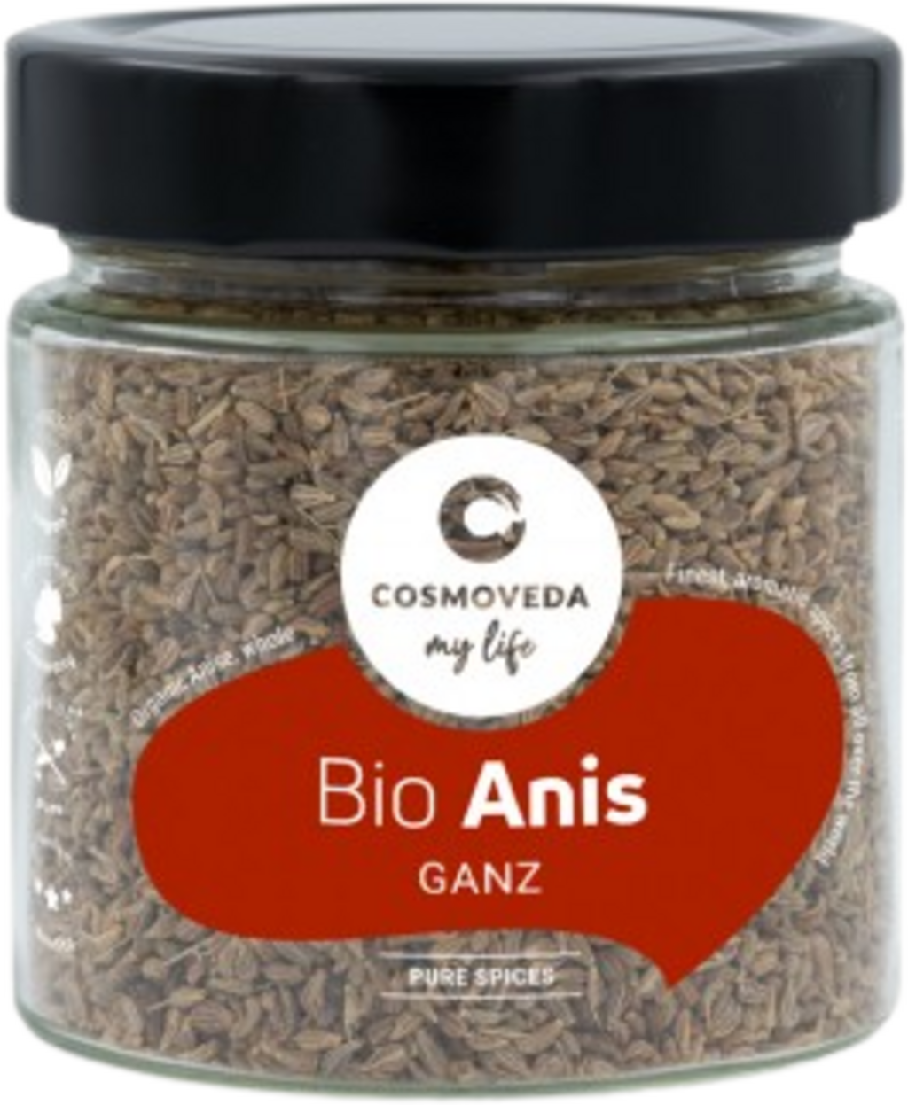 Cosmoveda Organic Anise, Whole