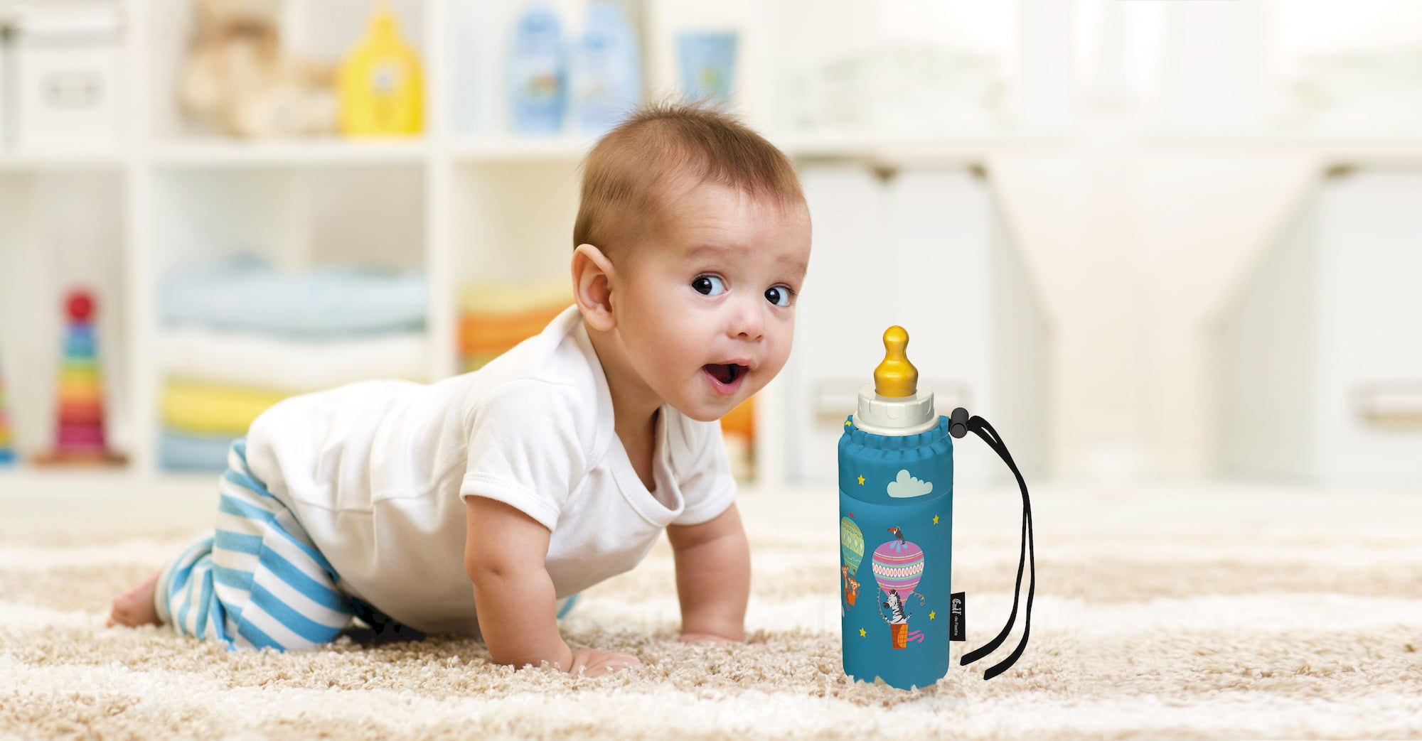 Emil – die Flasche® Baby-Emil, 250 ml - Little Panda