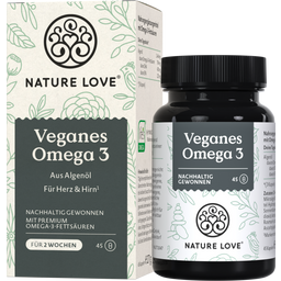 Nature Love Vegan Omega 3 - 45 Capsules