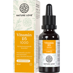 Nature Love D3-vitamin 1000 - 30 ml