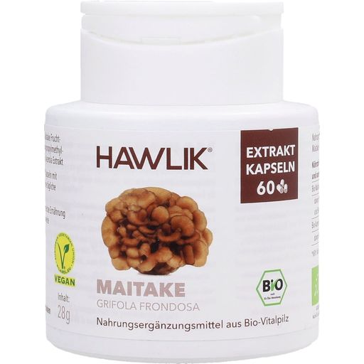 Maitake Extract Capsules, Organic - 60 Capsules