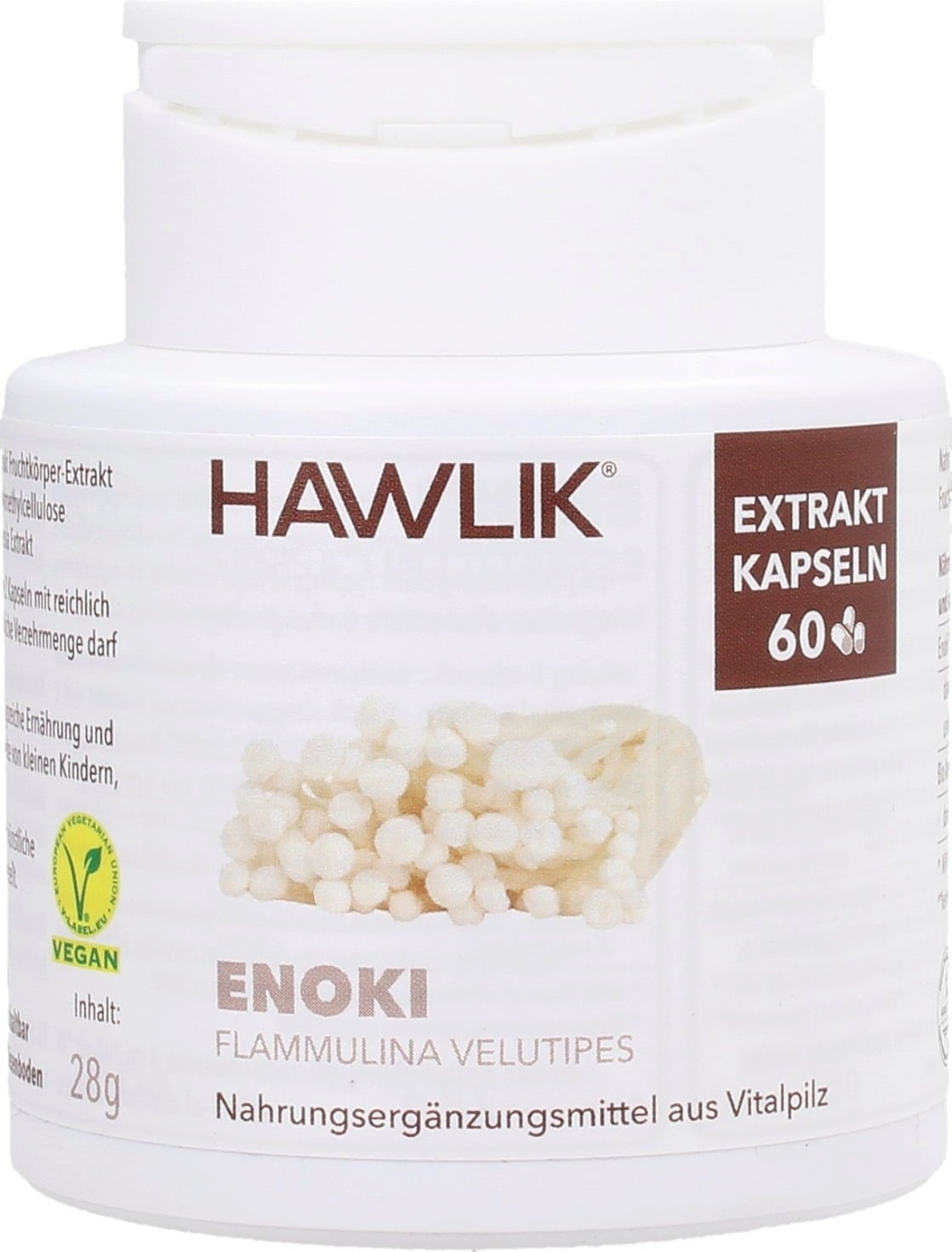 Enoki Extract Capsules - 60 Capsules