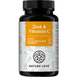 Nature Love Cink és C-vitamin - 120 kapszula