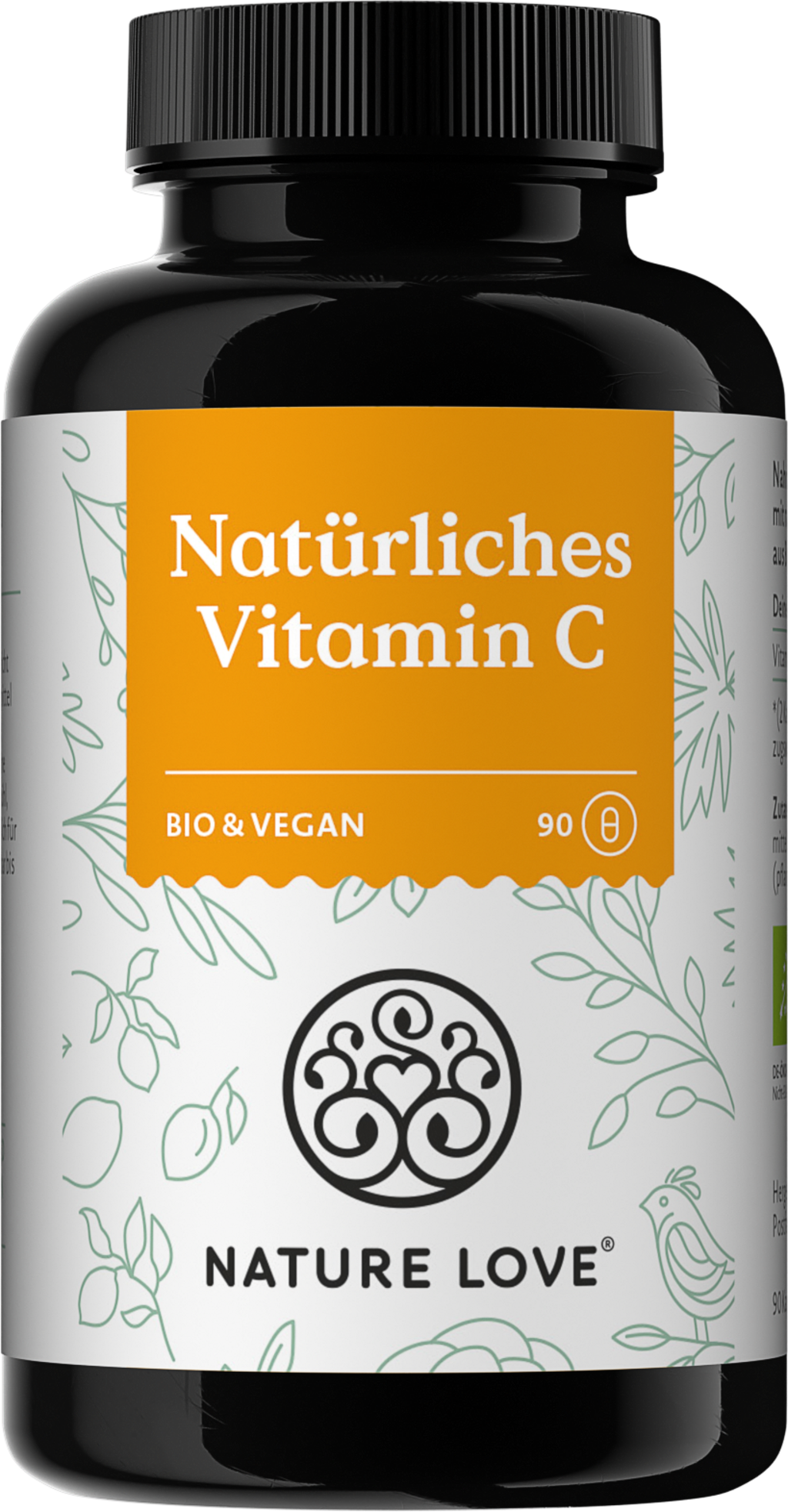 Nature Love Organic Natural Vitamin C - 90 Capsules