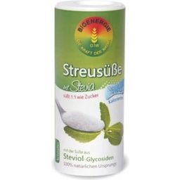 Bioenergie Streusüße mit Stevia 1:1, kristallin - 120 g Streudose