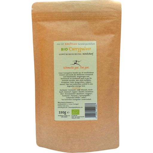 Khoysan Curry Bio en Poudre - Moyennement Épicé - 250 g