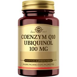 SOLGAR Coenzym Q10 Ubiquinol 100 mg - 50 Softgel Capsules